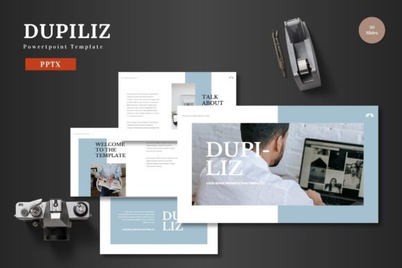 Dupiliz: A Process-Focused Powerpoint Template for Professional Presentations
