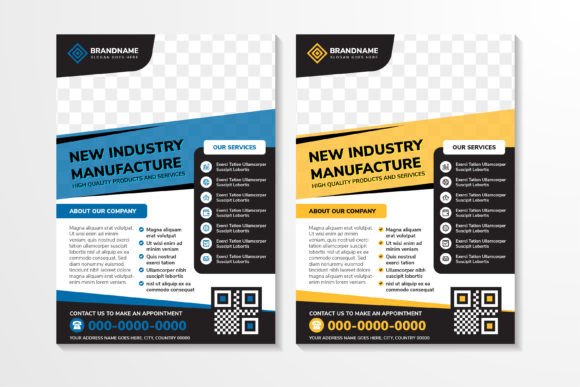 Elevate Your Industrial Manufacturing Marketing with a Professional Flyer