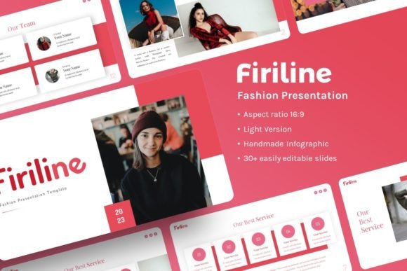 Firiline Fashion Presentation: A Versatile Template for Modern Creators