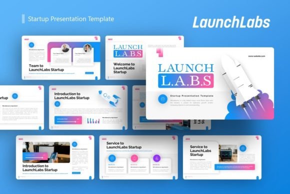 LaunchLabs Startup Presentation: A Universal Template for Modern Communication