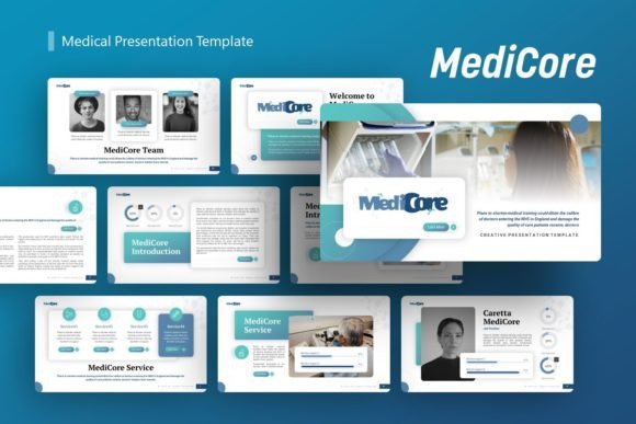 MediCore: A Dynamic Medical Presentation Template for Diverse Uses