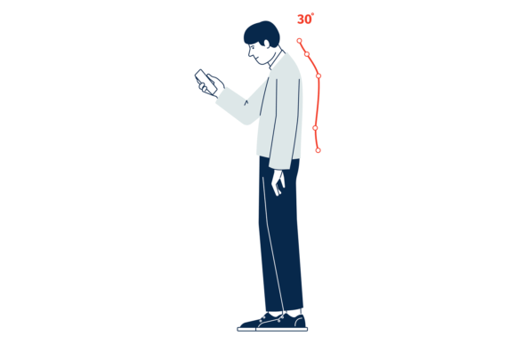 The Impact of a Bad Standing Pose While Looking at Your Phone