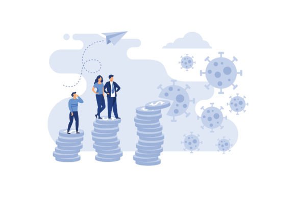 Understanding Economic Stress: The Virus Eat Coins Stack Metaphor of Corona