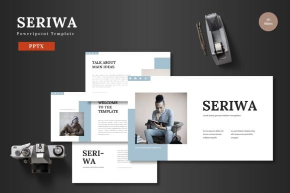 Why the Seriwa Powerpoint Template Stands Out for Modern Presentations